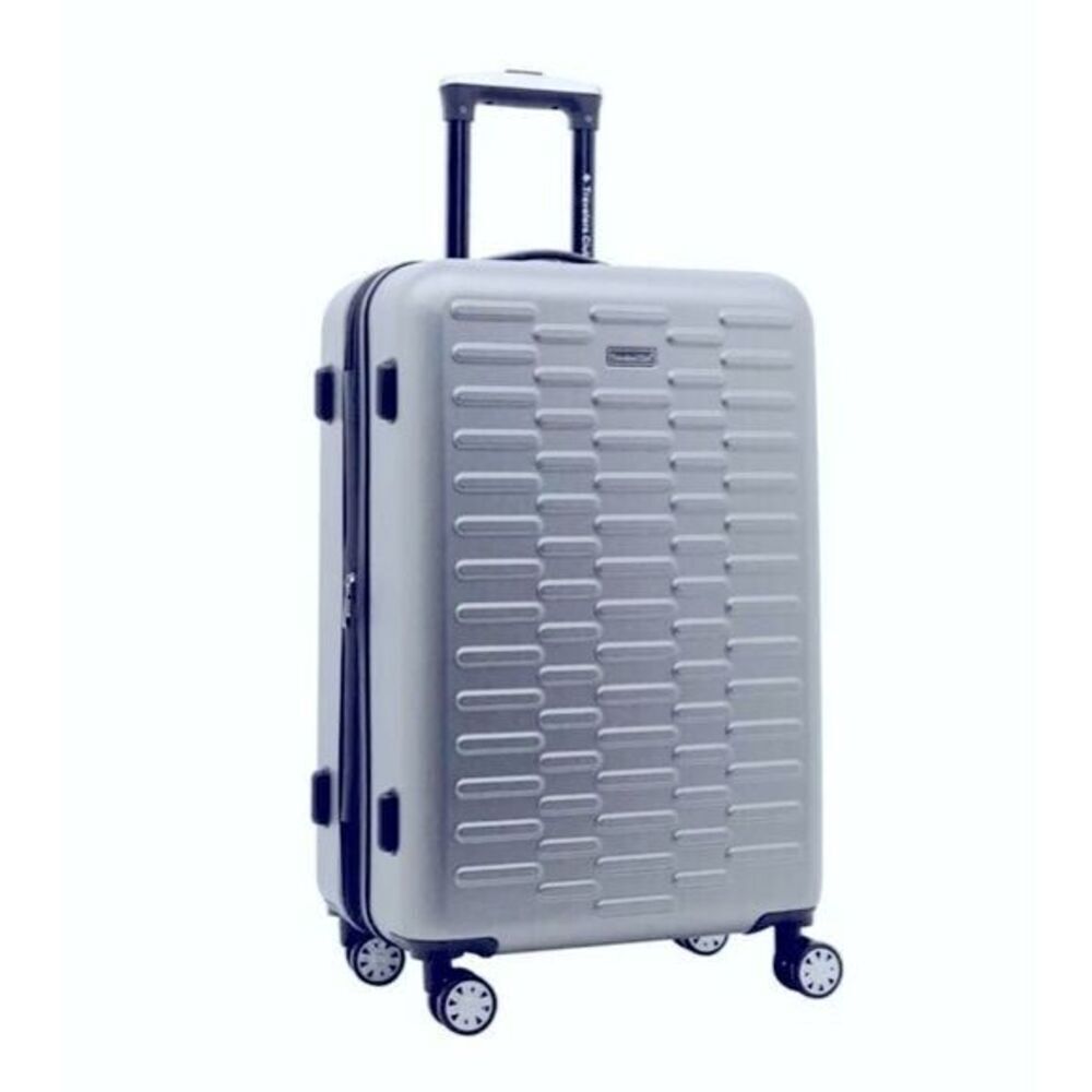 TRAVELERS CLUB Shannon Spinner Expan. Luggage ”suitcase silver gray 24